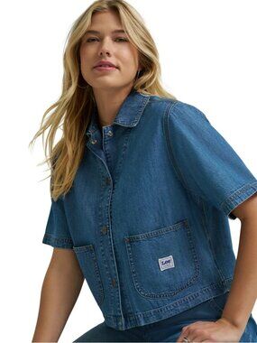 Lee Denim Boxy Trendy Top